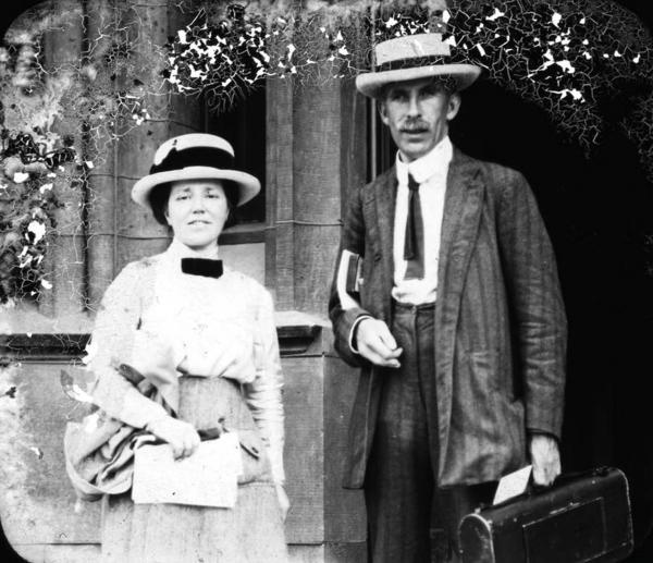 Arthur Tansley and his wife in 1913